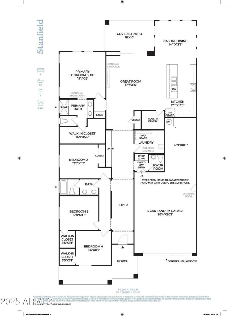 Stanfield Floorplan