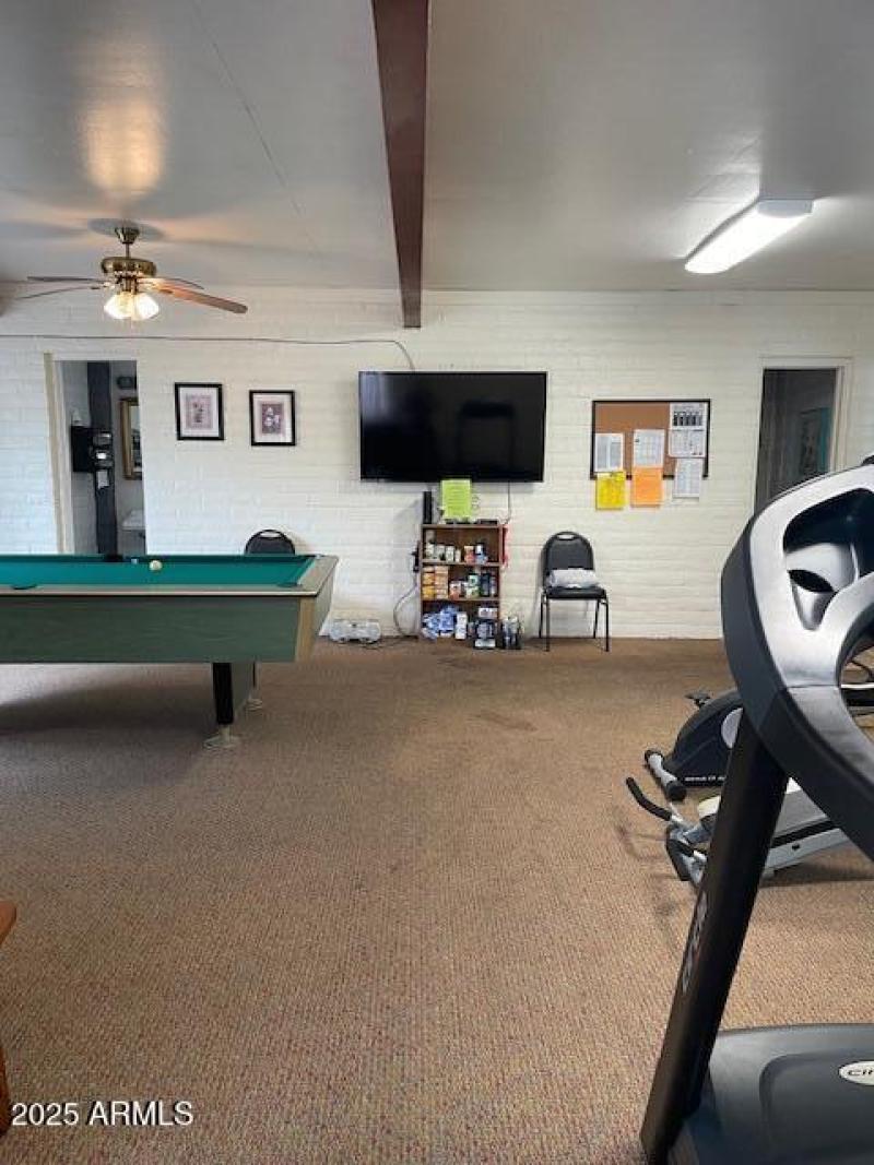 Game & workout room