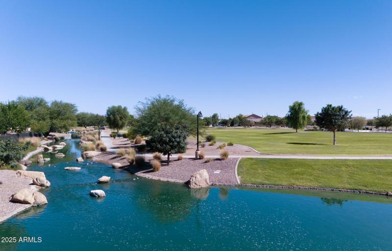 Meandering Streams and Lakes