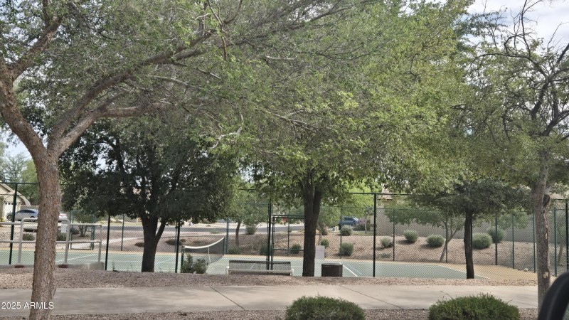tennis courts