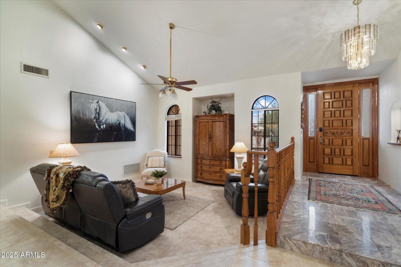 Entry Opens to Hugh Greatroom