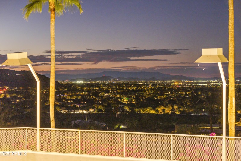 Tennis Court at Night