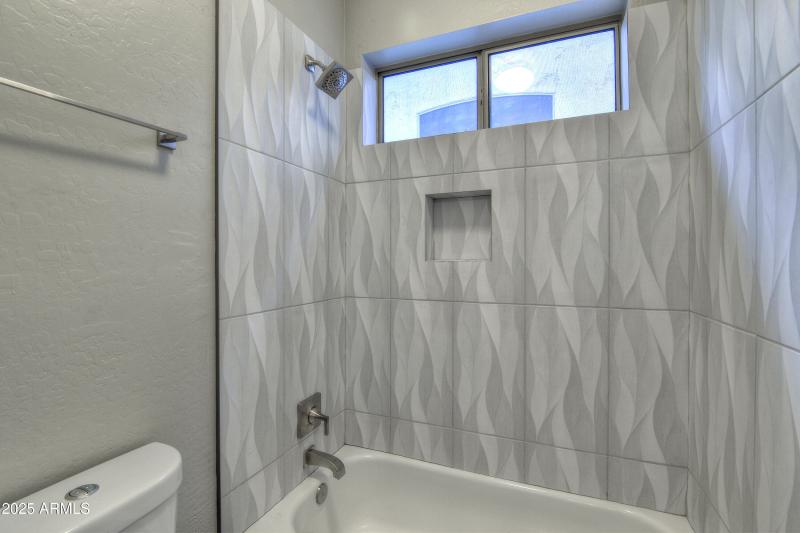 Guest Bath #2- Shower, Tub & Toilet Rm