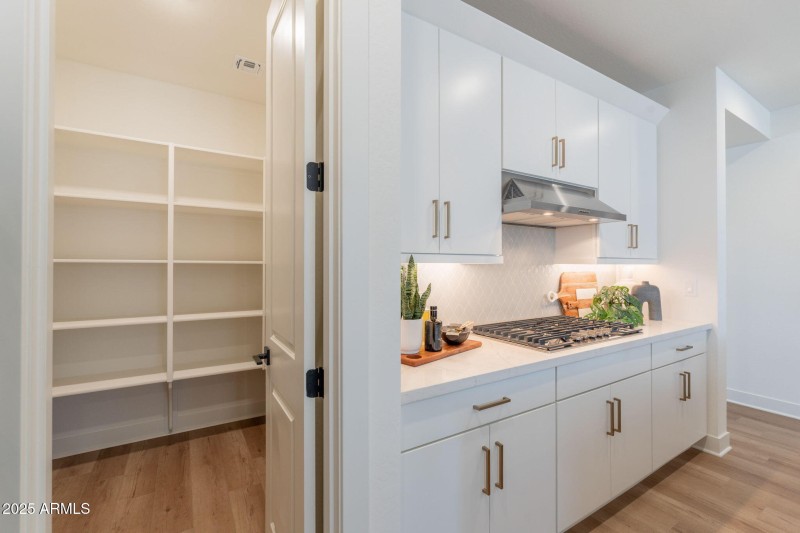 Kitchen W Walk-In Pantry