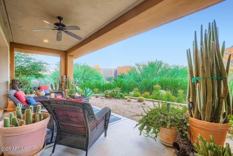 Outlook over the desert