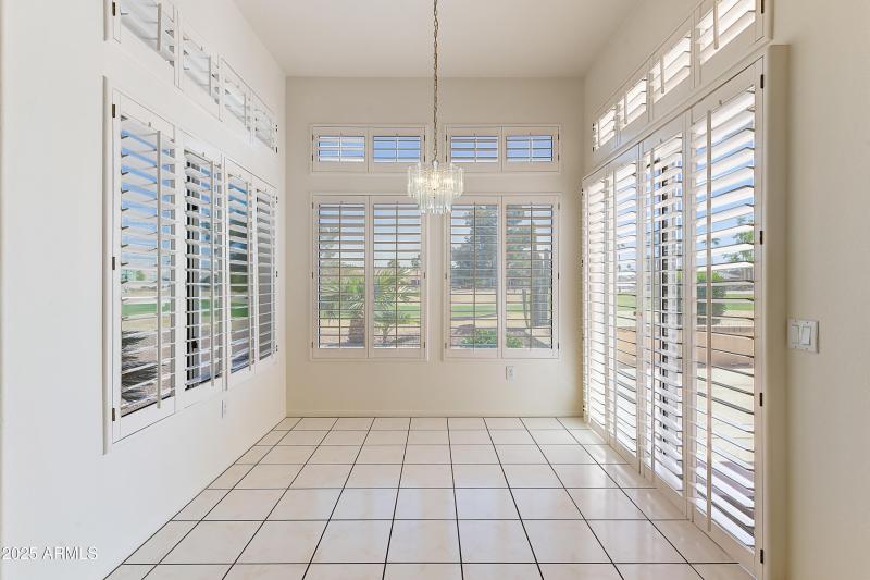 Family Room with Golf Views