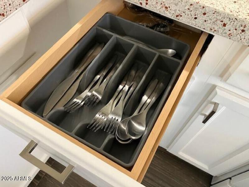 Fully Stocked Kitchen Drawer