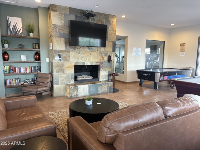 Community indoor clubhouse