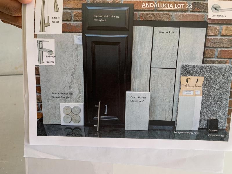 Color pallet of Lot 23