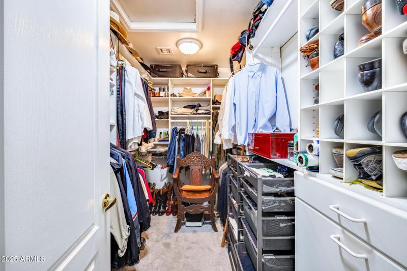 Primary Walk In Closet