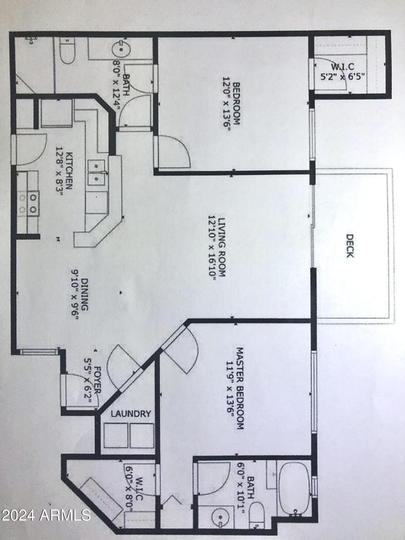 Floorplan Unit 1105