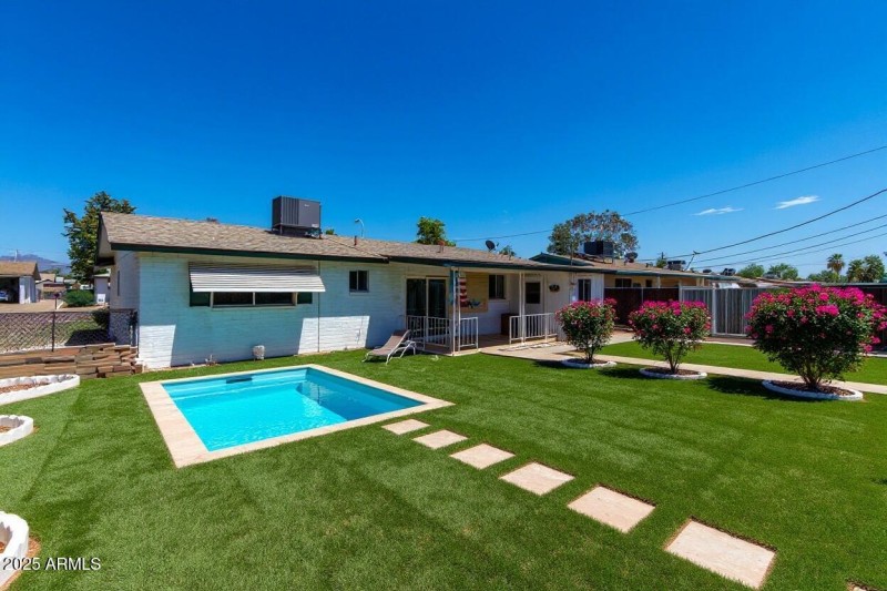 30 - Staged Yard with Pool