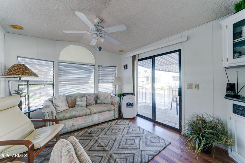 Bright welcoming living area