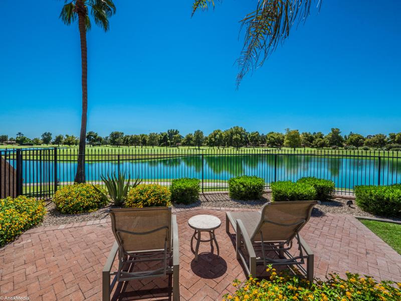 Community Pool Golf and Lake views