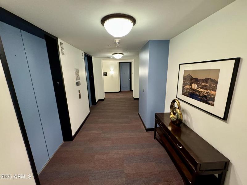 Elevator Lobby remodeled