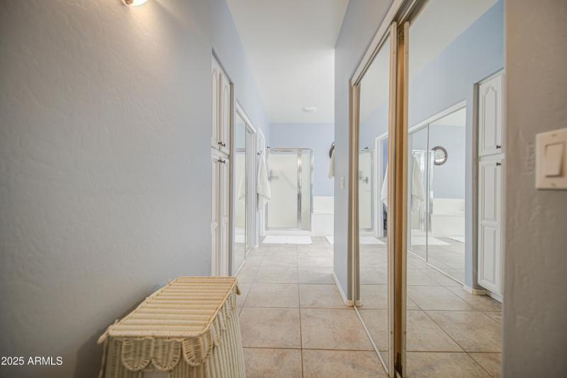 Primary Bath Closets