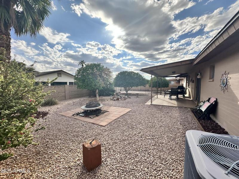 South-Facing Backyard