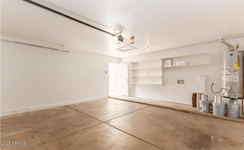 Garage w/ washer and drier