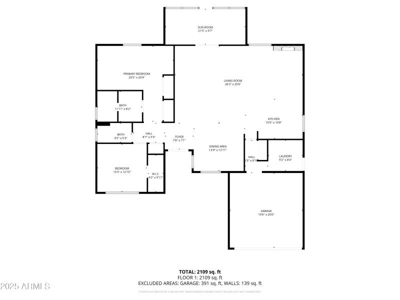 Floor plan with Measurements