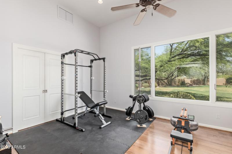 Exercise Room off Master Bedroom