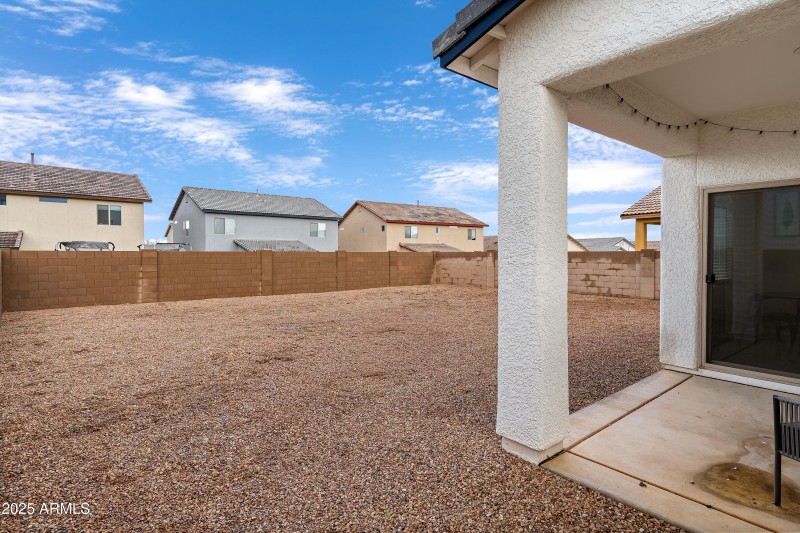 Fully Enclosed Backyard
