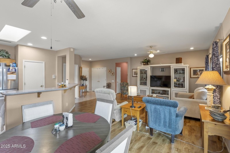 Dining Area View to Living Room