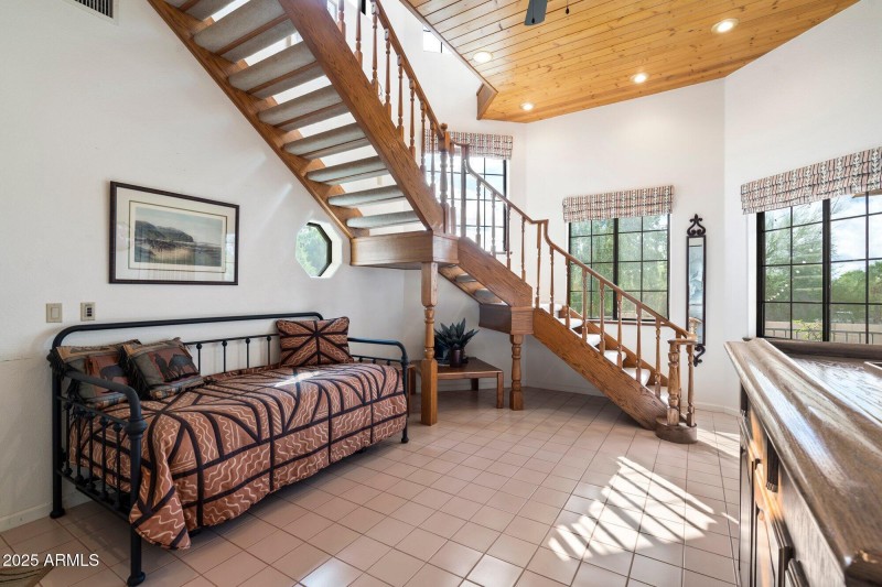 Bar Room Opens To Patio