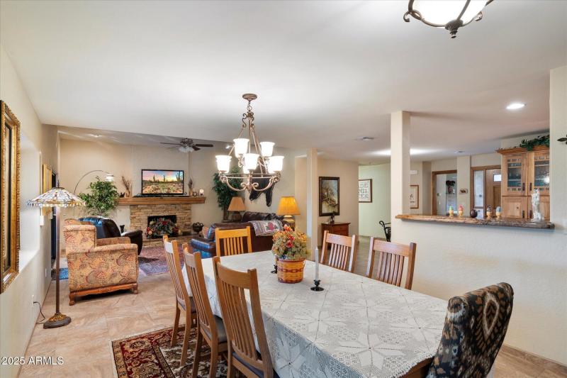 Dining To Living & Kitchen