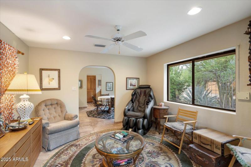 Den with Massage Chair