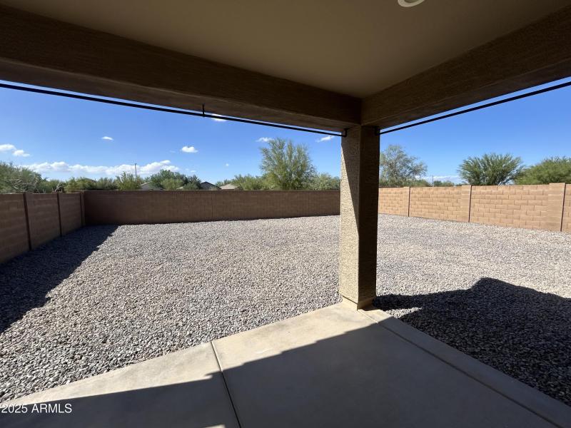 Backyard - Covered Patio