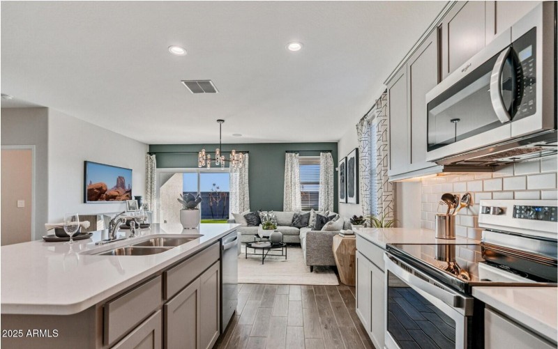 Kitchen & Great Room - Former Model