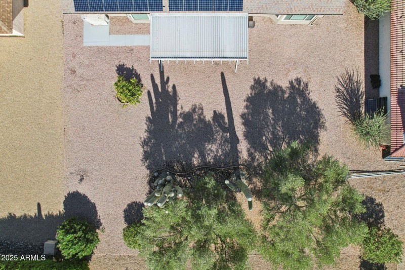 Yard from drone