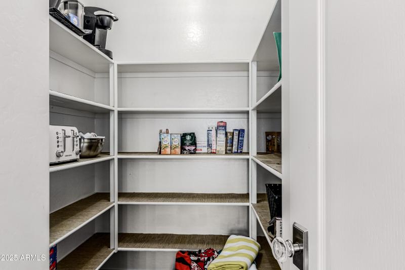 Spacious Kitchen Pantry