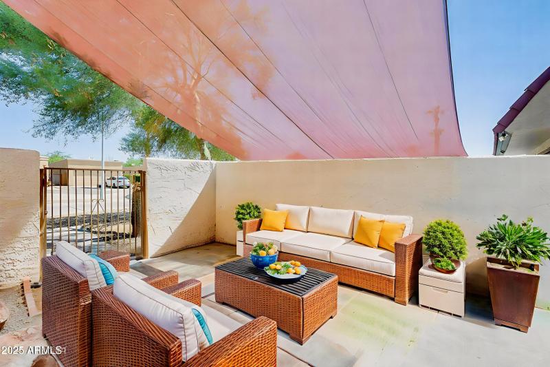 Front Patio - Virtually Staged