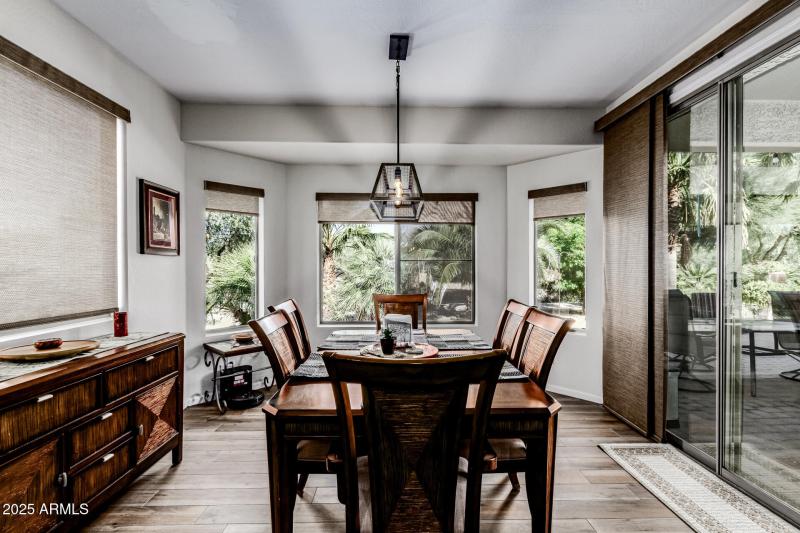 Great View from Dining Room