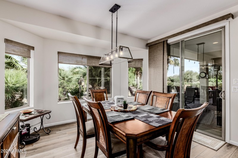 Dining Area with a View