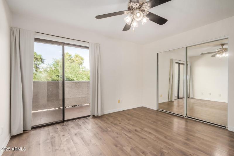 Spacious Bedroom with private balcony