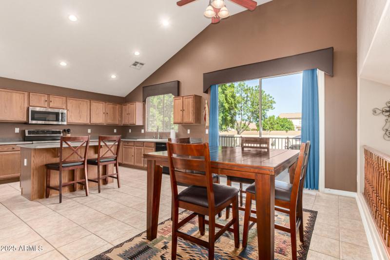 Open Kitchen w/ Deck Access