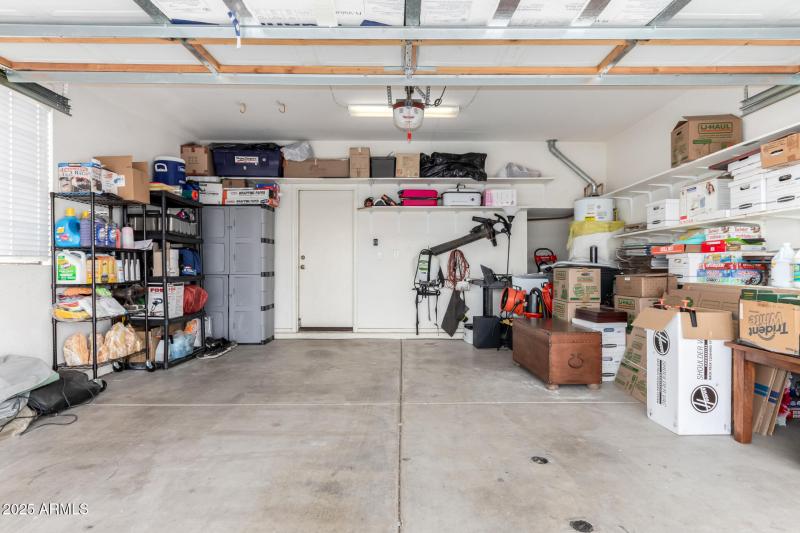 Two-car garage