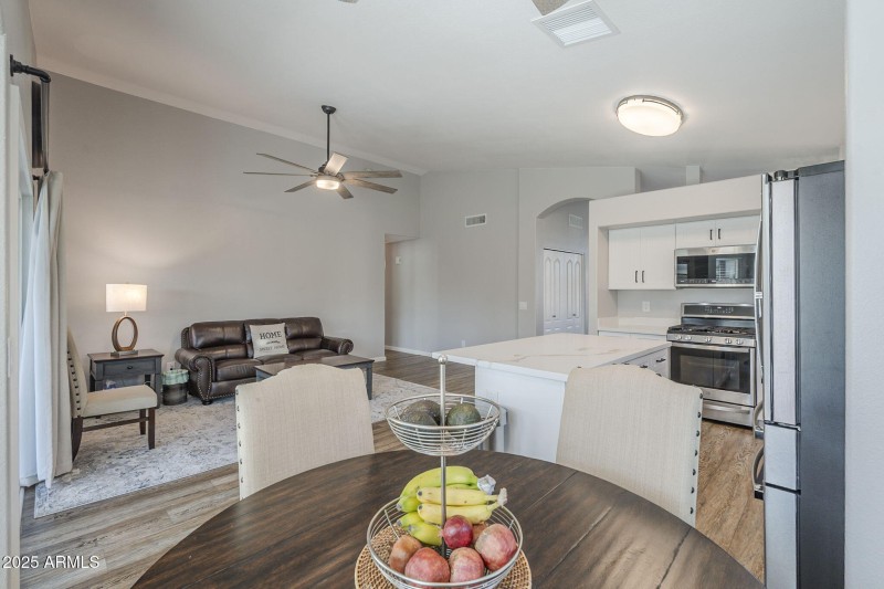 Family Room & Kitchen
