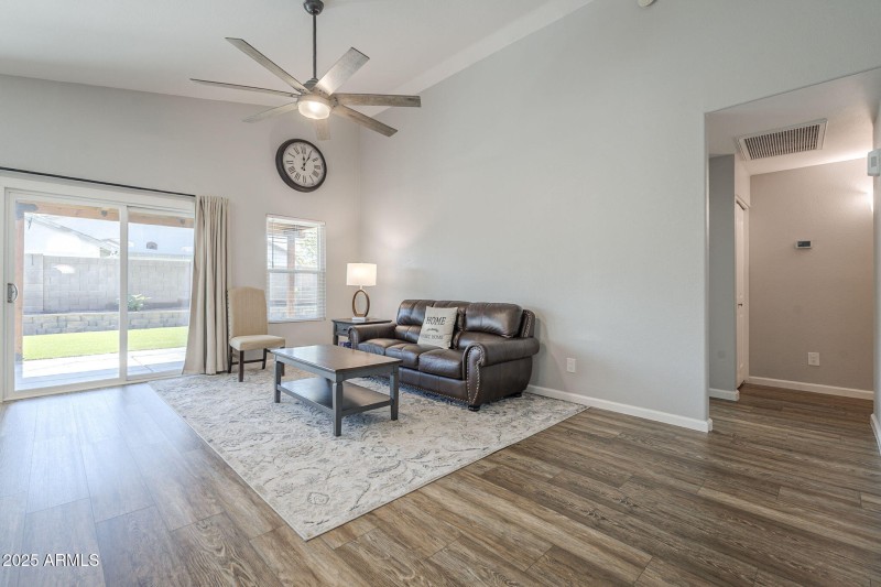 Family Room and back door