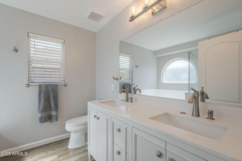 Primary Bathroom Dual Vanity
