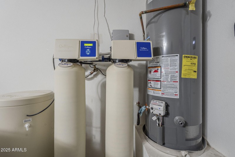 Gas Water Heater and Water Softener