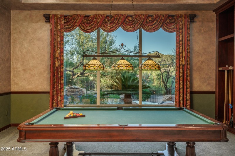 7) BILLIARD ROOM