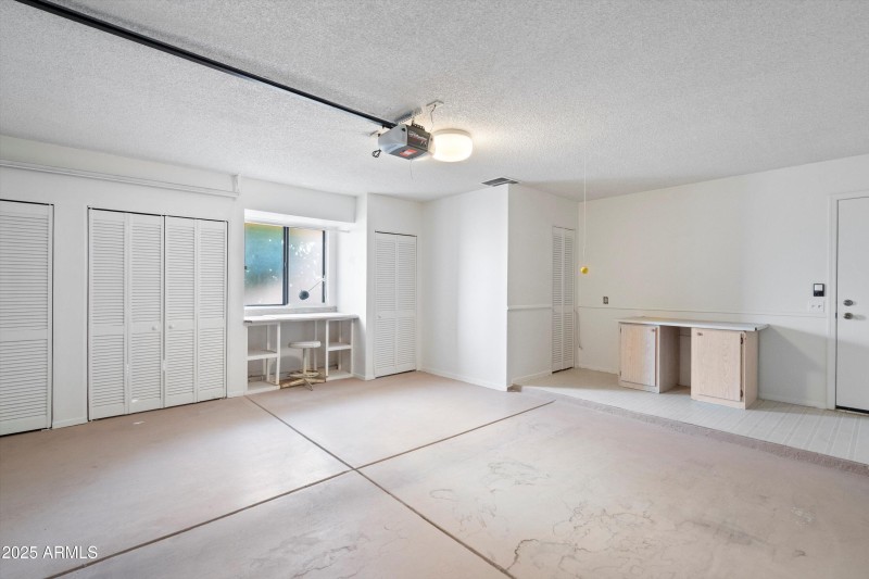 34-Finish Garage With Storage