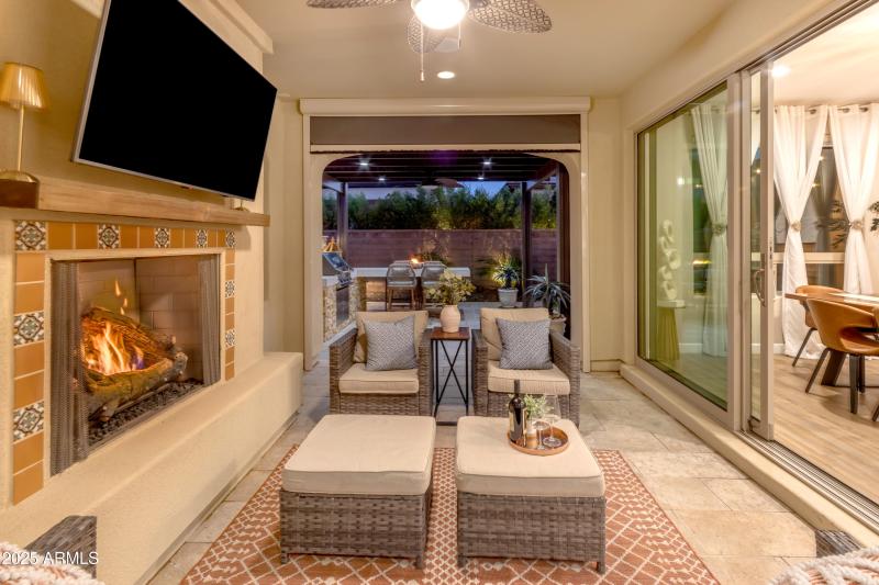 Gas Patio Fireplace