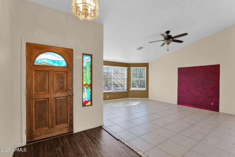 Entry and Living Room