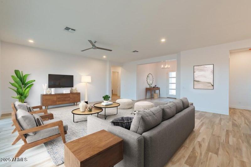 This photo is virtually staged