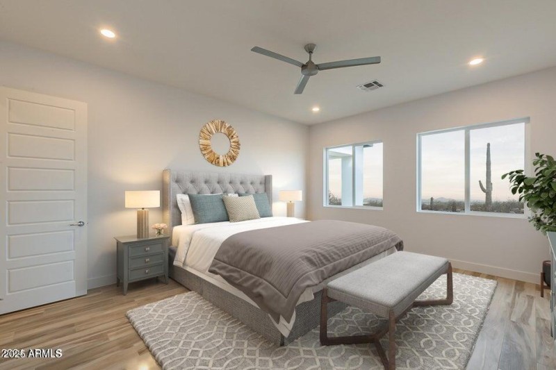 This photo is virtually staged