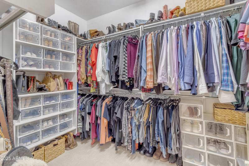 Spacious Walk-In Closet